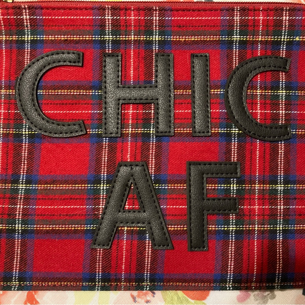 Chic AF plaid purse